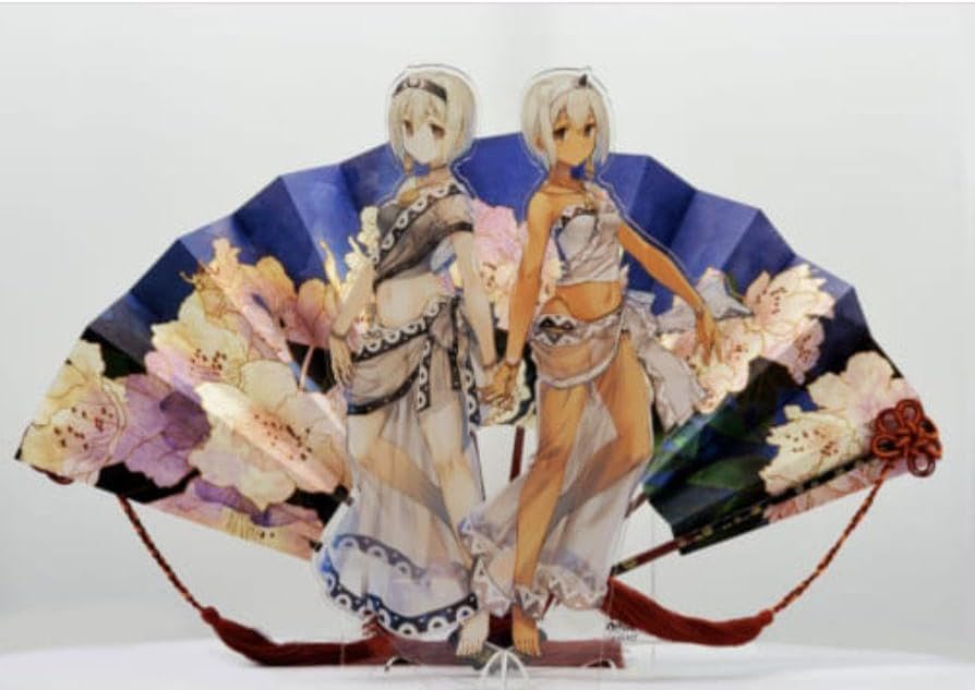 未使用 うたわれるもの ロストフラグ 京都飾り扇子 カルラVer. アクスタ 未使用 うたわれるもの ロストフラグ 京都飾り扇子 カルラVer